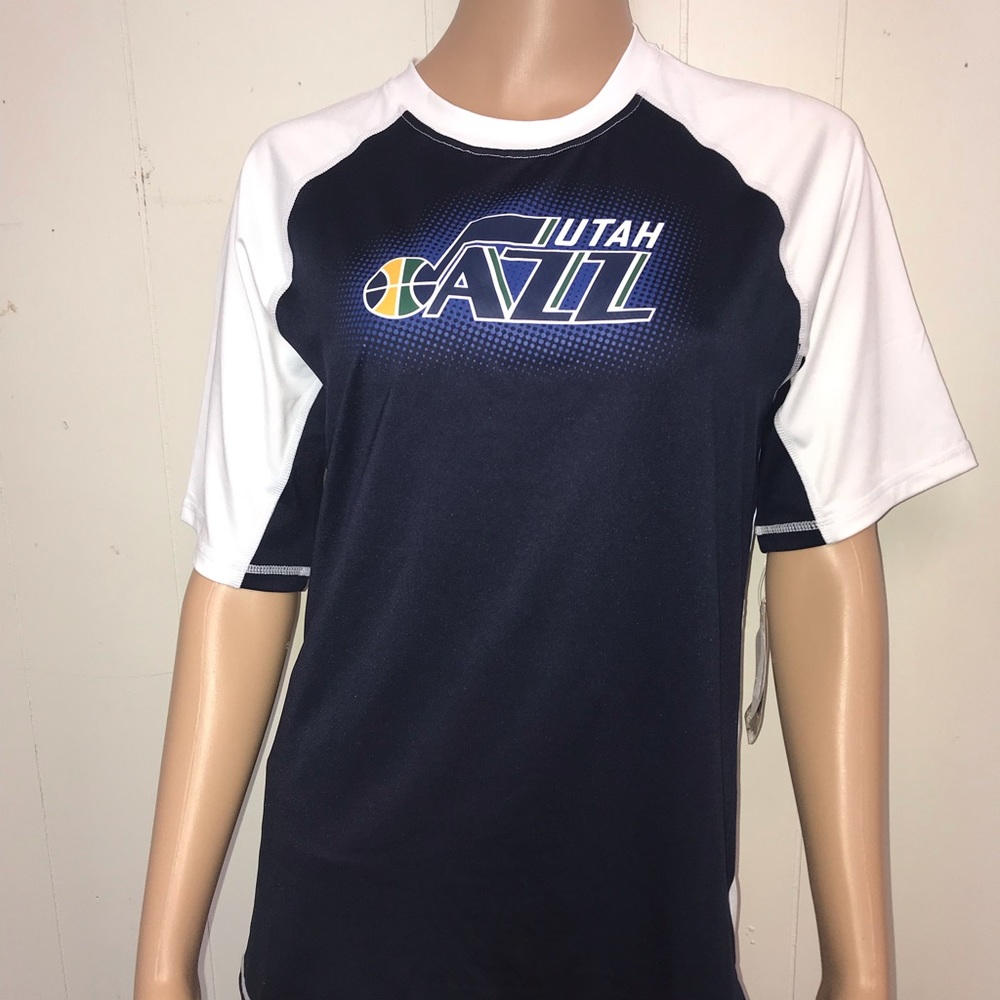 Utah jazz at swimming T-shirt size youth XL